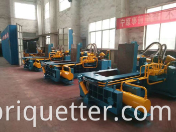 Y81f-160 Ecohydraulic Aluminum Scraps Recycling Baler (factory)